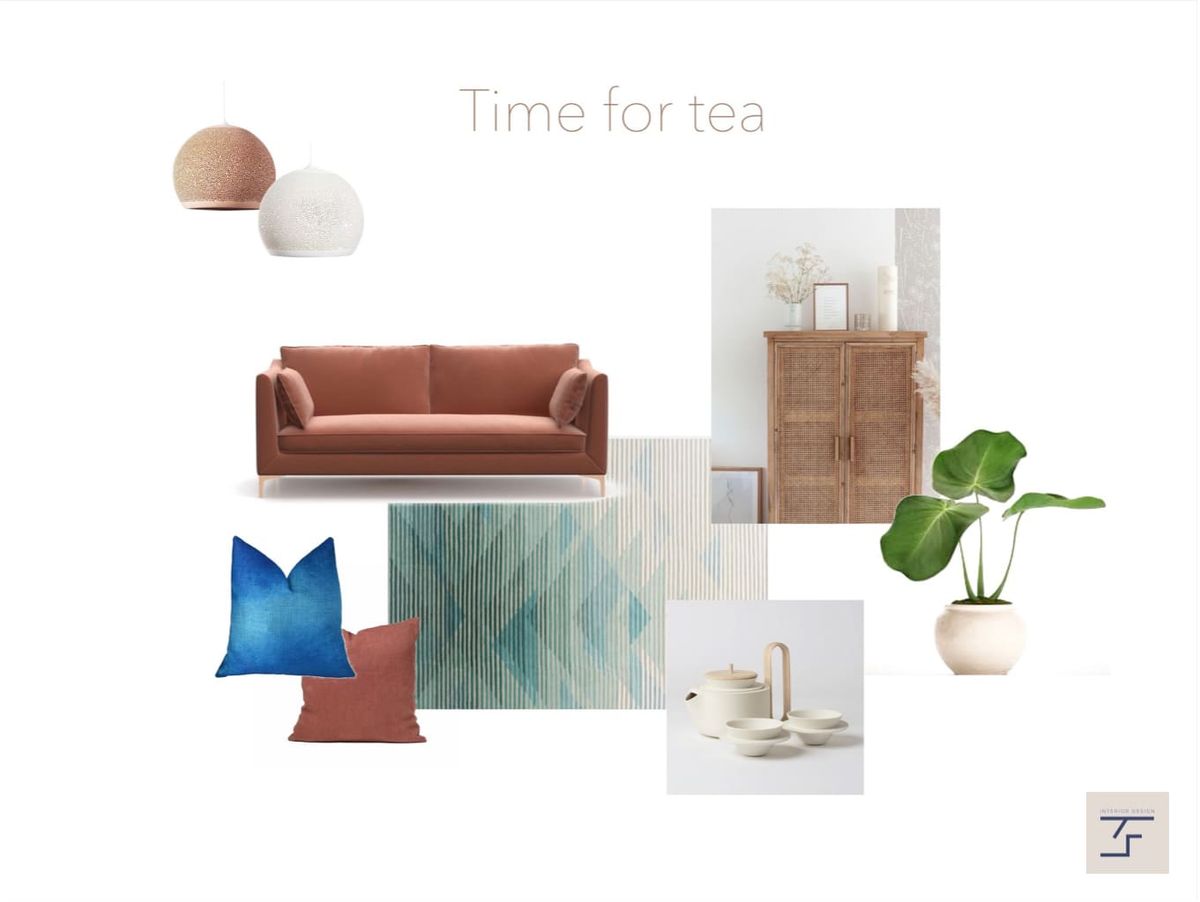 Hora del té moodboard